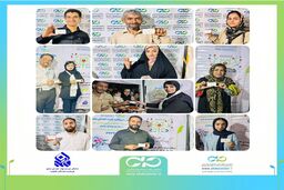 برپایی غرفه ثبت نام و صدور کارت اهدای عضو بمناسبت گرامیداشت هفته وحدت 