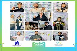 برپایی غرفه ثبت نام و صدور کارت اهدای عضو بمناسبت گرامیداشت هفته وحدت 